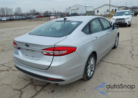2017 Ford Fusion Se из США, поврежденный, VIN 3FA6P0H73HR138737